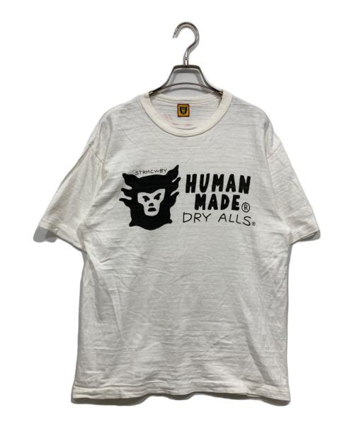 HUMAN MADE（ヒューマンメイド）HUMAN MADE (ヒューマンメイド) プリントTシャツ ホワイト サイズ:LARGEの古着・服飾アイテム