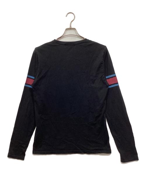 Andy Warhol by HYSTERIC GLAMOUR（アンディーウォーホルバイヒステリックグラマー）Andy Warhol by HYSTERIC GLAMOUR (アンディーウォーホルバイヒステリックグラマー) ロングスリーブカットソー ブラック サイズ:Mの古着・服飾アイテム