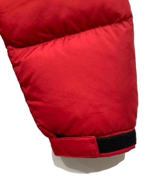 THE NORTH FACE（ザ ノース フェイス）THE NORTH FACE (ザ ノース フェイス) ダウンジャケット / NUPTSE JACKET レッド×ブラック サイズ:Lの古着・服飾アイテム