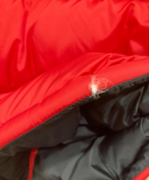 THE NORTH FACE（ザ ノース フェイス）THE NORTH FACE (ザ ノース フェイス) ダウンジャケット / NUPTSE JACKET レッド×ブラック サイズ:Lの古着・服飾アイテム