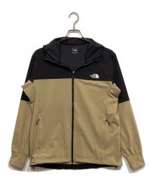 THE NORTH FACE（ザ ノース フェイス）の古着「APEX Flex Hoodie」｜ベージュ×ブラック