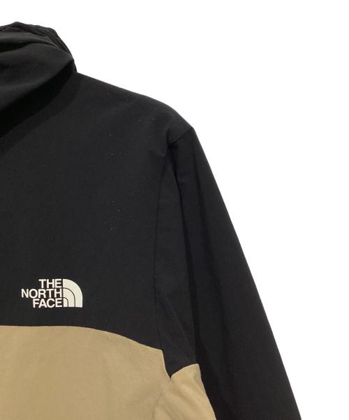 THE NORTH FACE（ザ ノース フェイス）THE NORTH FACE (ザ ノース フェイス) APEX Flex Hoodie ベージュ×ブラック サイズ:Mの古着・服飾アイテム