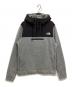 THE NORTH FACE（ザ ノース フェイス）の古着「ハーフジップパーカー」｜グレー