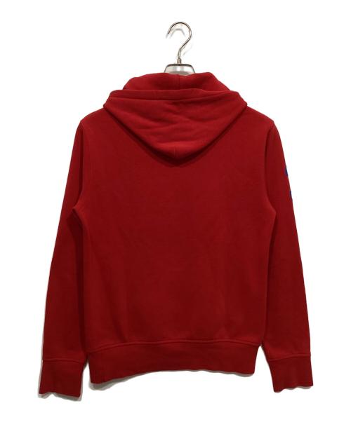 POLO RALPH LAUREN（ポロ・ラルフローレン）POLO RALPH LAUREN (ポロ・ラルフローレン) プルオーバーパーカー レッド サイズ:SPの古着・服飾アイテム