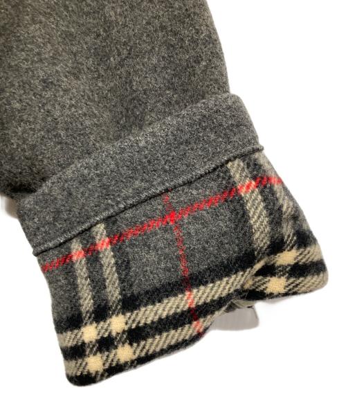 Burberry's（バーバリーズ）Burberry's (バーバリーズ) ロングダッフルコート グレー サイズ:表記なしの古着・服飾アイテム