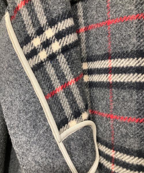Burberry's（バーバリーズ）Burberry's (バーバリーズ) ロングダッフルコート グレー サイズ:表記なしの古着・服飾アイテム