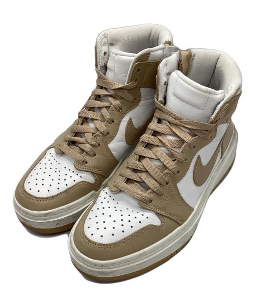 NIKE（ナイキ）NIKE (ナイキ) AIR JORDAN 1 ELEVATED HIGH ベージュ サイズ:23.5の古着・服飾アイテム