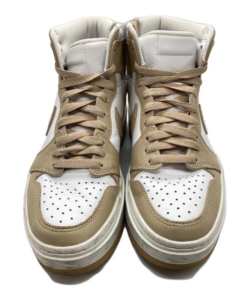 NIKE（ナイキ）NIKE (ナイキ) AIR JORDAN 1 ELEVATED HIGH ベージュ サイズ:23.5の古着・服飾アイテム