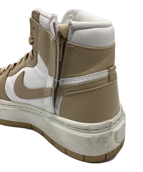 NIKE（ナイキ）NIKE (ナイキ) AIR JORDAN 1 ELEVATED HIGH ベージュ サイズ:23.5の古着・服飾アイテム