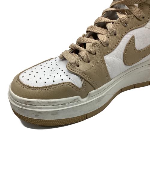 NIKE（ナイキ）NIKE (ナイキ) AIR JORDAN 1 ELEVATED HIGH ベージュ サイズ:23.5の古着・服飾アイテム