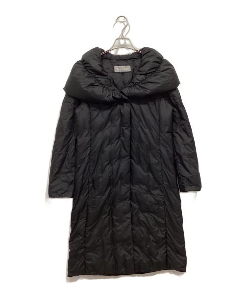 MaxMara（マックスマーラ）MaxMara (マックスマーラ) 中綿コート ブラック サイズ:36の古着・服飾アイテム