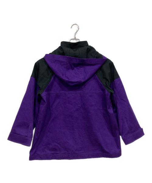 &ellecy（アンドエルシー）&ELLECY (アンドエルシー) フーデットワークジャケット パープル サイズ:Mの古着・服飾アイテム