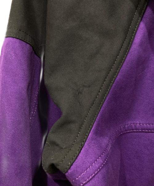 &ellecy（アンドエルシー）&ELLECY (アンドエルシー) フーデットワークジャケット パープル サイズ:Mの古着・服飾アイテム