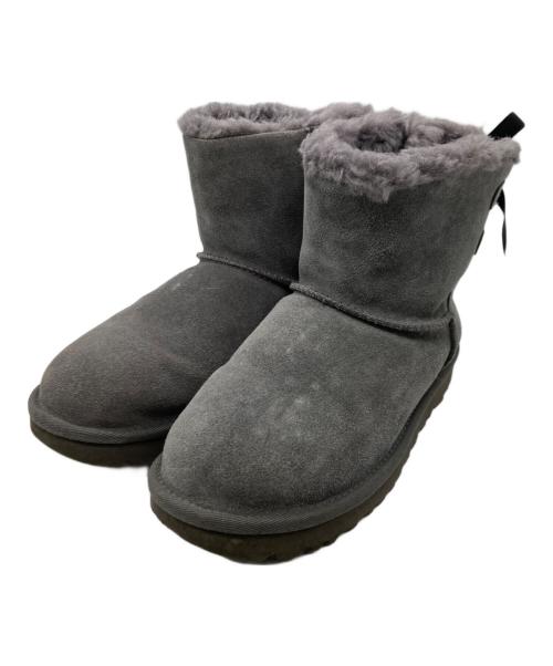 UGG（アグ）UGG (アグ) ムートンブーツ / CONTINUITY BOW グレー サイズ:23.0cmの古着・服飾アイテム