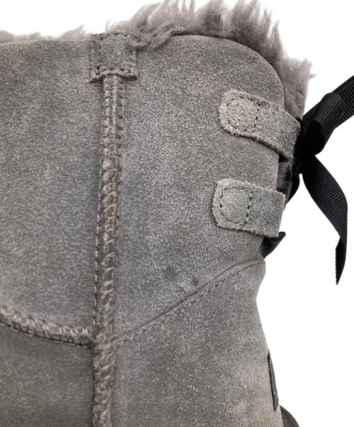 UGG（アグ）UGG (アグ) ムートンブーツ / CONTINUITY BOW グレー サイズ:23.0cmの古着・服飾アイテム