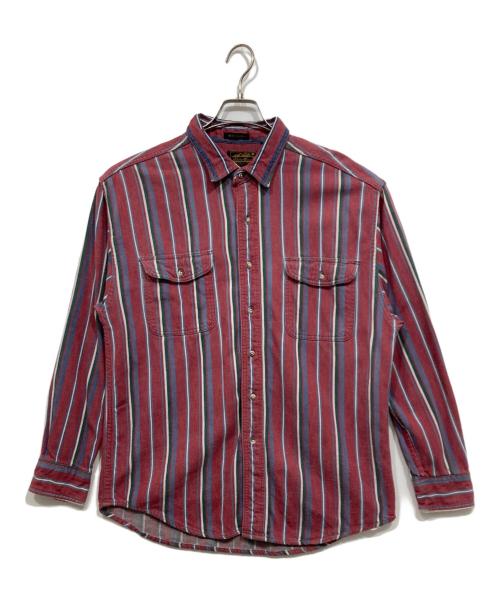 Eddie Bauer（エディーバウアー）Eddie Bauer (エディーバウアー) シャツ レッド サイズ:サイズ記載なしの古着・服飾アイテム
