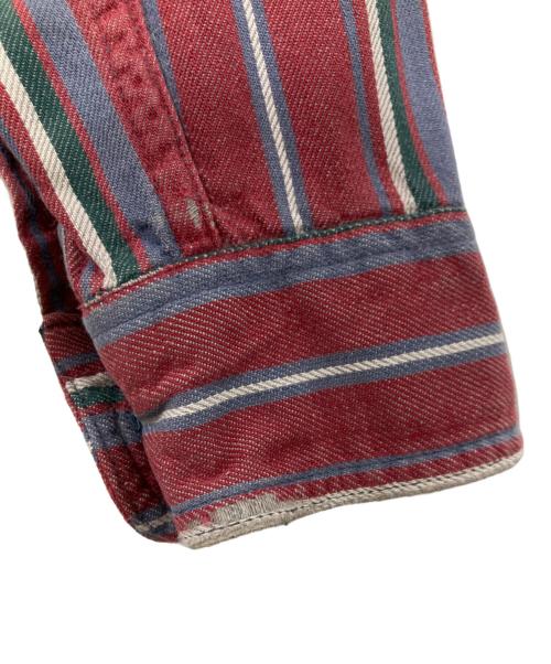Eddie Bauer（エディーバウアー）Eddie Bauer (エディーバウアー) シャツ レッド サイズ:サイズ記載なしの古着・服飾アイテム