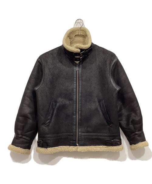 ALPHA（アルファ）ALPHA (アルファ) B-3フライトジャケット ブラック サイズ:Mの古着・服飾アイテム