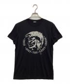 DIESELディーゼル）の古着「プリントTシャツ」｜ブラック