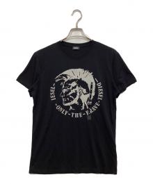 DIESEL（ディーゼル）の古着「プリントTシャツ」｜ブラック