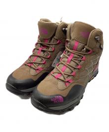 THE NORTH FACE（ザ ノース フェイス）の古着「W Storm Mid WP/トレッキングシューズ」｜ベージュ