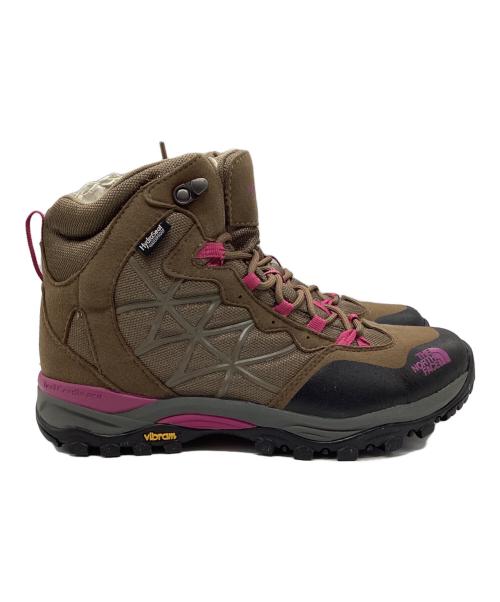 THE NORTH FACE（ザ ノース フェイス）THE NORTH FACE (ザ ノース フェイス) W Storm Mid WP/トレッキングシューズ ベージュ サイズ:24.5の古着・服飾アイテム