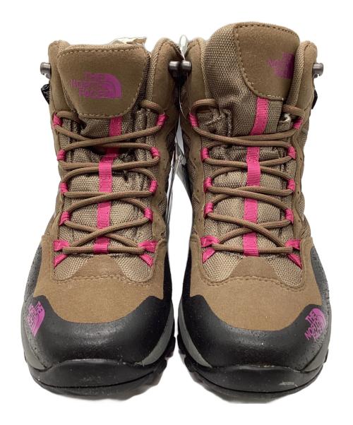 THE NORTH FACE（ザ ノース フェイス）THE NORTH FACE (ザ ノース フェイス) W Storm Mid WP/トレッキングシューズ ベージュ サイズ:24.5の古着・服飾アイテム