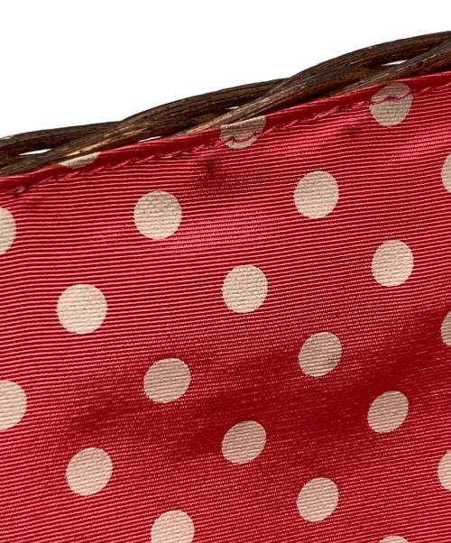 Kate Spade（ケイトスペード）Kate Spade (ケイトスペード) カゴバッグ ブラウンの古着・服飾アイテム