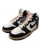 NIKEナイキ）の古着「ハイカットスニーカー / Women's Dunk High」｜ブラック×ホワイト