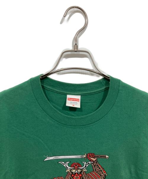 SUPREME（シュプリーム）SUPREME (シュプリーム) プリントTシャツ / samurai tee グリーン サイズ:Mの古着・服飾アイテム