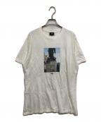 stussyステューシー）の古着「プリントTシャツ」｜ホワイト