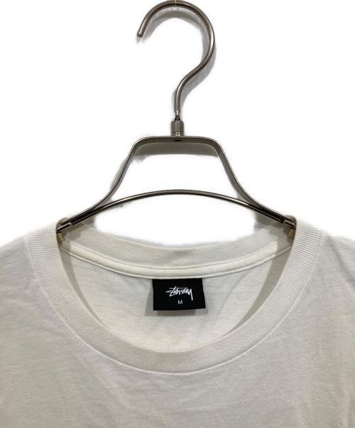stussy（ステューシー）stussy (ステューシー) プリントTシャツ ホワイト サイズ:Mの古着・服飾アイテム