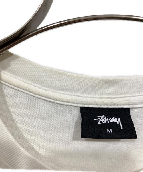 stussy（ステューシー）stussy (ステューシー) プリントTシャツ ホワイト サイズ:Mの古着・服飾アイテム