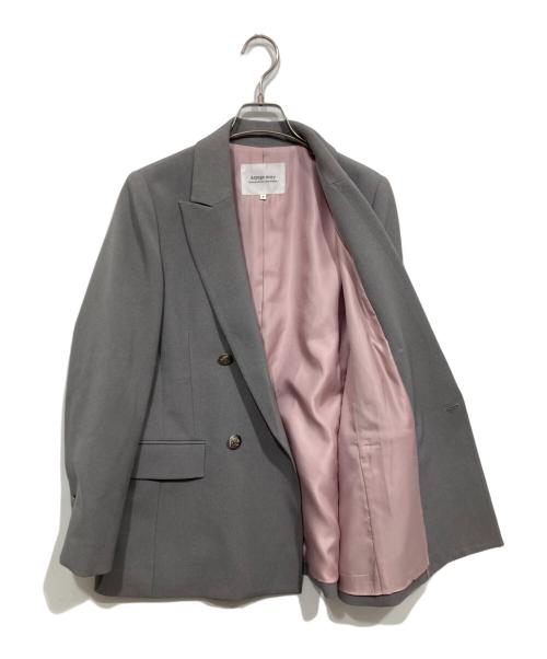 ARPEGE STORY（アルページュストーリー）ARPEGE STORY (アルページュストーリー) ダブルジャケット グレー サイズ:1の古着・服飾アイテム
