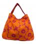 marimekko (マリメッコ) ショルダーバッグ / KNITTED BAG LARGE UNIKKO ピンク×オレンジ：23000円
