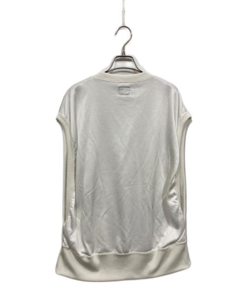 Needles（ニードルズ）Needles (ニードルズ) Sleeveless Tee ホワイト サイズ:Ｌの古着・服飾アイテム