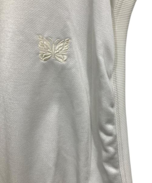 Needles（ニードルズ）Needles (ニードルズ) Sleeveless Tee ホワイト サイズ:Ｌの古着・服飾アイテム