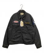 AVIREX×PEANUTSアヴィレックス×ピーナッツ）の古着「ワークジャケット」｜ブラック