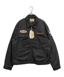 AVIREX×PEANUTS（アヴィレックス×ピーナッツ）の古着「ワークジャケット」｜ブラック