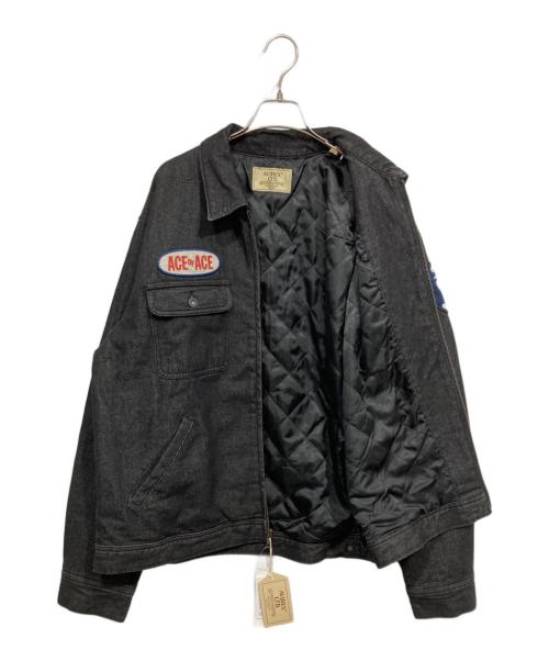 AVIREX（アヴィレックス）AVIREX (アヴィレックス) PEANUTS (ピーナッツ) ワークジャケット ブラック サイズ:2XLの古着・服飾アイテム