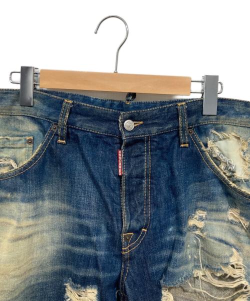 DSQUARED2（ディースクエアード）DSQUARED2 (ディースクエアード) デニムパンツ インディゴ サイズ:48の古着・服飾アイテム