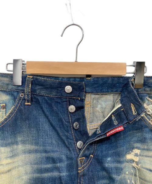 DSQUARED2（ディースクエアード）DSQUARED2 (ディースクエアード) デニムパンツ インディゴ サイズ:48の古着・服飾アイテム