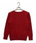 POLO RALPH LAUREN (ポロ・ラルフローレン) ニット レッド サイズ:L：5000円