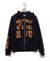 DIESEL（ディーゼル）の古着「ジップパーカー」｜ブラック
