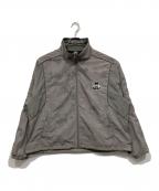 UMBRO×FREAK'S STORE別注アンブロ×）の古着「総柄ナイロンジャケット」｜グレー