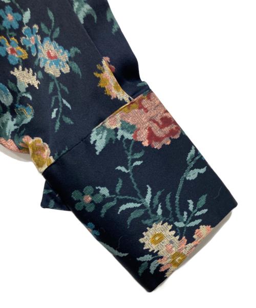 Vivienne Westwood RED LABEL（ヴィヴィアンウエストウッドレッドレーベル）Vivienne Westwood RED LABEL (ヴィヴィアンウエストウッドレッドレーベル) 花柄シャツ ネイビー サイズ:3の古着・服飾アイテム
