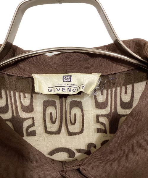 GIVENCHY（ジバンシィ）GIVENCHY (ジバンシィ) シャツ ブラウン サイズ:Lの古着・服飾アイテム