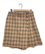 BURBERRY GOLFバーバリーゴルフ）の古着「ノヴァチェックショートパンツ」｜ベージュ