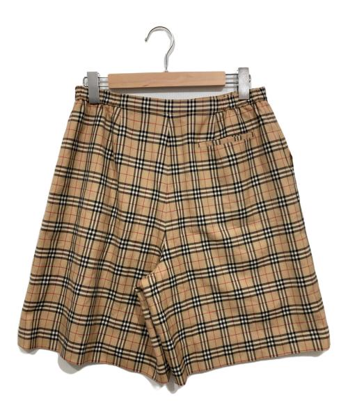 BURBERRY GOLF（バーバリーゴルフ）BURBERRY GOLF (バーバリーゴルフ) ノヴァチェックショートパンツ ベージュ サイズ:17の古着・服飾アイテム