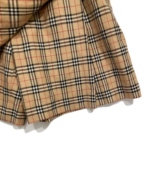BURBERRY GOLF（バーバリーゴルフ）BURBERRY GOLF (バーバリーゴルフ) ノヴァチェックショートパンツ ベージュ サイズ:17の古着・服飾アイテム